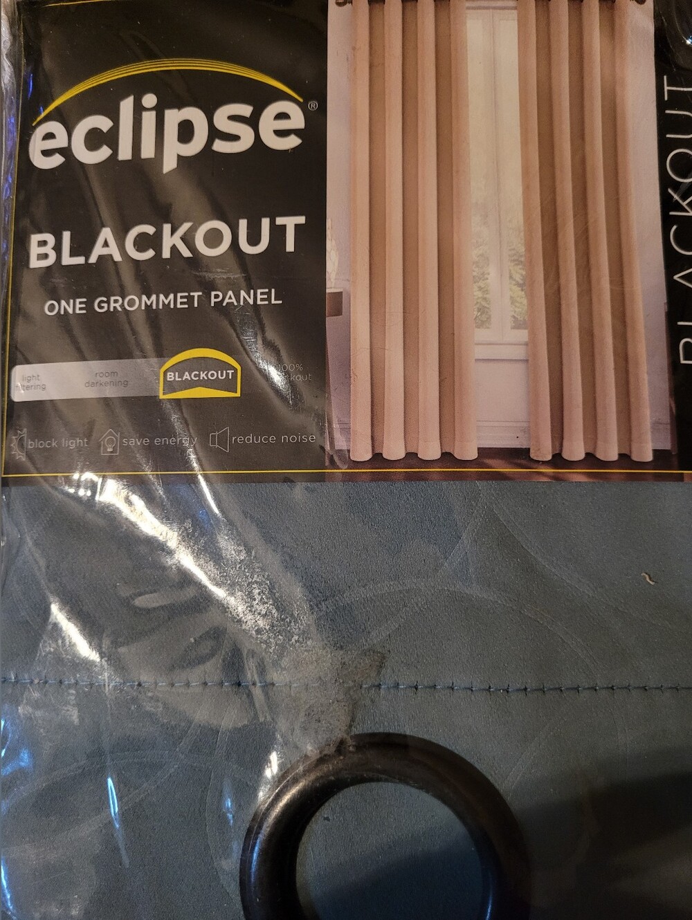 Eclipse Blackout One Grommet Panel Nwt 52x84
